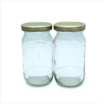 Glass jar kitchen jar 500gm 2pcs