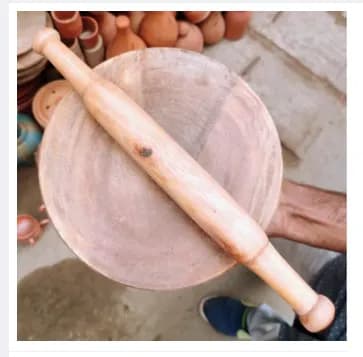 Image of Roti Maker Wooden 11 inchi size