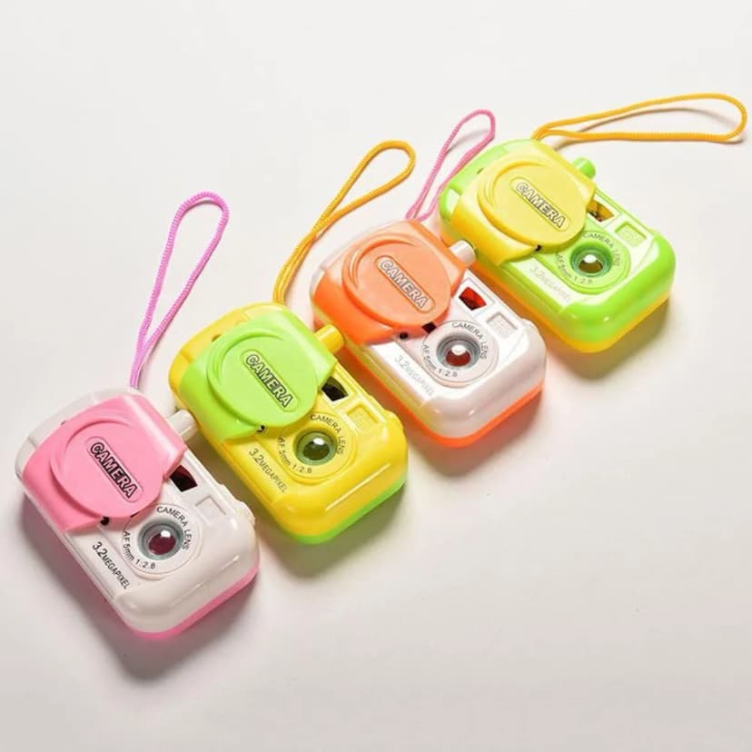 Image of Toy Camera For Kids - Children Projection Camera Toys Imitation Educational Game Animal Recognition