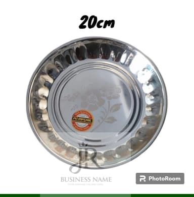 Unique Design Round Stainless Steel Plate Size 20cm