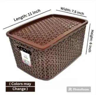 Image of Fruit Plastic Basket 1 pcs Multicolor