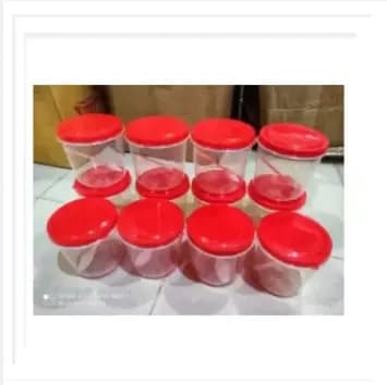 Image of High-quality 12pis plastic jar-250ml