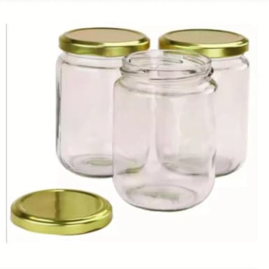 Glass Jar for Food Craft 3 Pieces 500 gm