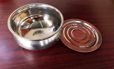 Stainless Steel Hari 13 no Size With Lid
