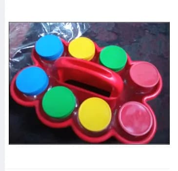 Image of Kitchen Spice kuta 8 Piece set, Plastic Spice 8 Piece Box Set