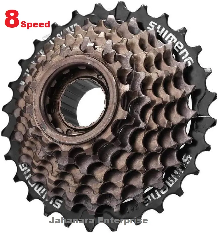 8-Speed 12-28T Mtb Mountain Road Bike Freewheel Bicycle Flywheel Steel Thread Sprocket Positioning Flywheel - সাইকেল 1