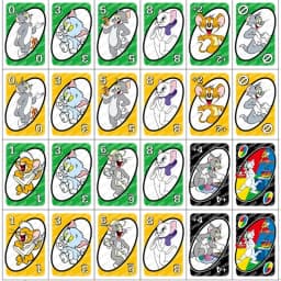 Anime UNO Games TOM AND JERRY Card Game Cartoon Family Funny Entertainment Board Game Poker Cards Thumbnail 5