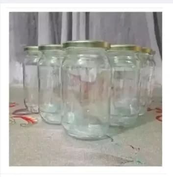 10 piece Glassware food jar food container glass jar 500gm