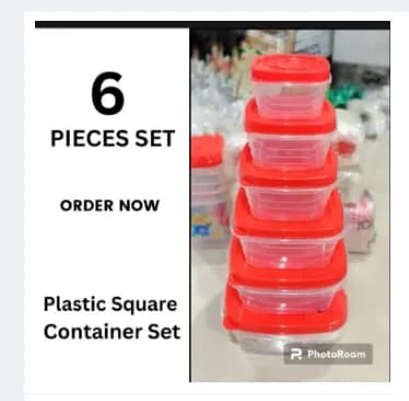 Image of Premium Quality Plastic Jar 6Pis