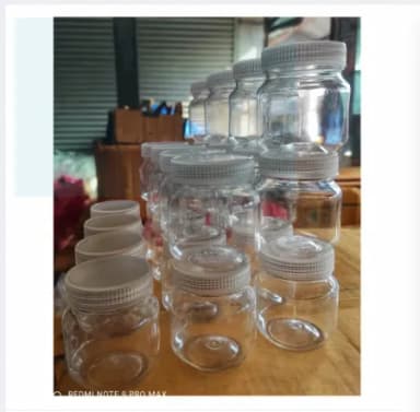 Masala Plastic Jar 120Ml Store Your Spices In These Convenient 120Ml Plastic Jars Perfect For Keeping Your Kitchen Organized 24pcs