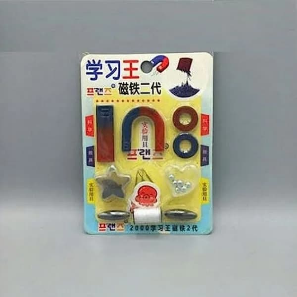 Image of Special Educational Learning Magnets Set - Teaching Material Science Experiment Magnet Kit For Students - Funny Wisdom Toy Entertaining Gift Kit For Kids