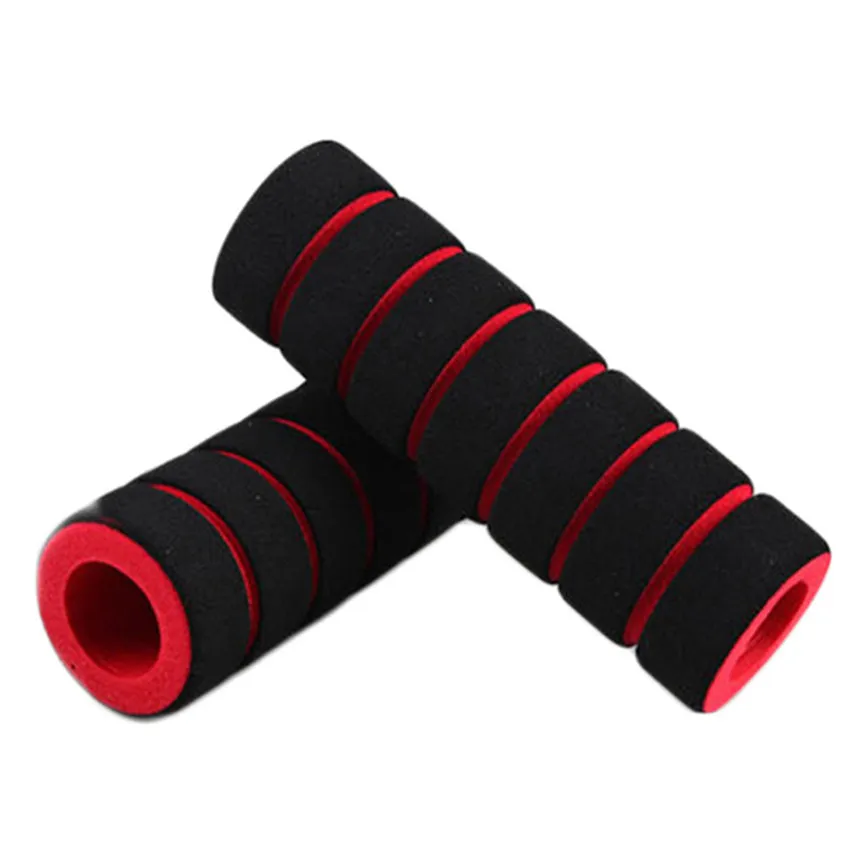 Bicycle Handlebar Bicycle Grip Sponge Cover Non Slip Handle Bar Foam Sponge Grips 2 Pcs Mixed Color 3