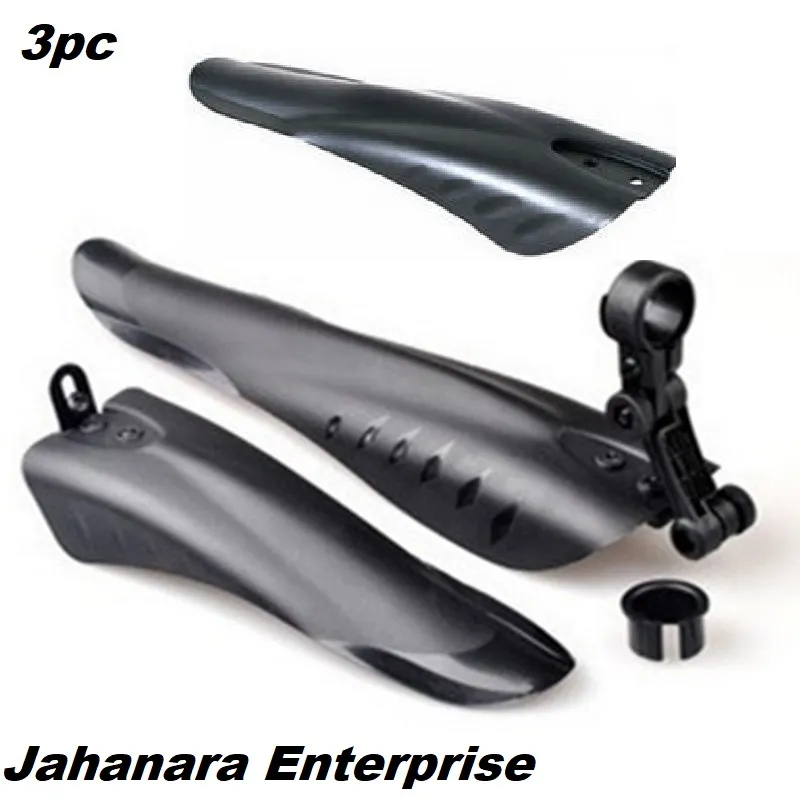 3 Pcs Bicycle plastic murdgurd downhill type Full set Bicycle Accessories 1