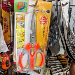 High Quality Kitchen Scissors Orange Thumbnail 2