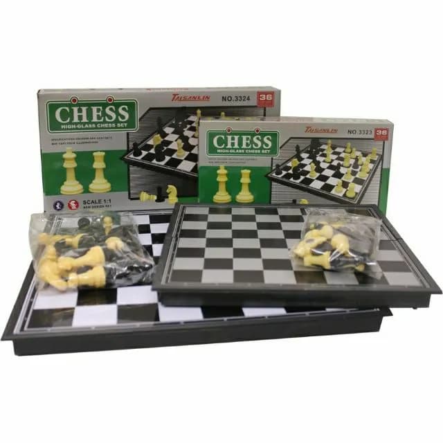 Image of New Imported Magnet Chess Board With Magnet Chess Pieces 8x8 Inch