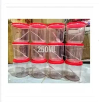 High-quality 12pis plastic jar-250ml
