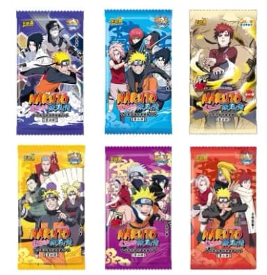 Naruto Anime TCG Card Game English Version Rare Collectibles Kids Gift Toy Holo Lamination