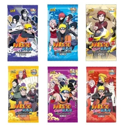 Image of Naruto Anime TCG Card Game English Version Rare Collectibles Kids Gift Toy Holo Lamination