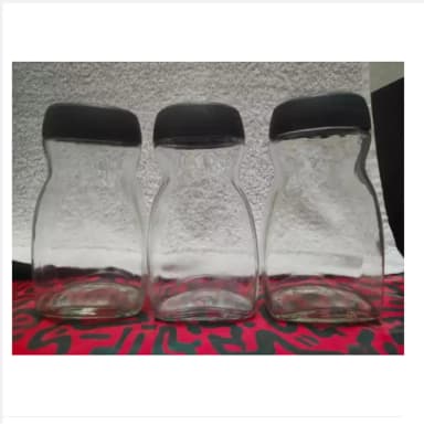 Glassware Food Jar Food Container glass Jar 500ml 6pcs
