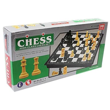 New Imported Magnet Chess Board With Magnet Chess Pieces 8x8 Inch