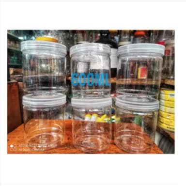 Premium Plastic Jar For Masala Storage 500 Ml Capacity Set Of 6 Pieces Keep Your Spices Fresh And Easily Accessible With This Convenient Set