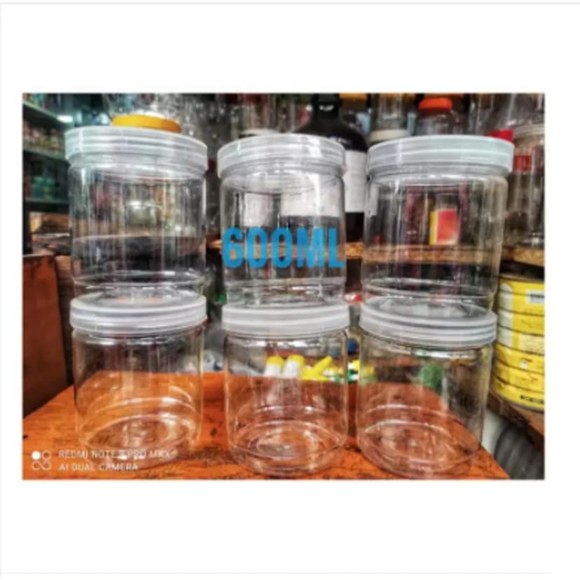 Image of Premium Plastic Jar For Masala Storage 500 Ml Capacity Set Of 6 Pieces Keep Your Spices Fresh And Easily Accessible With This Convenient Set