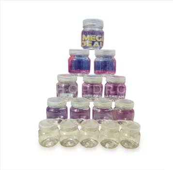 24Pis Plastic Jar 120ml