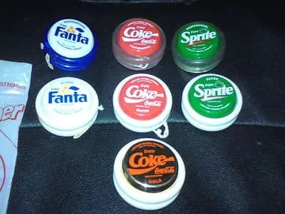 Image of Super Yoyo Collection Coca Cola Pepsi Fanta Sprite 7up