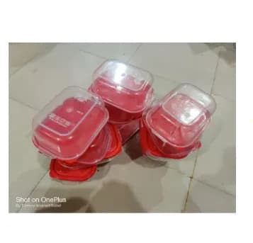 Image of 12Pis Plastic Mini Box 400ml