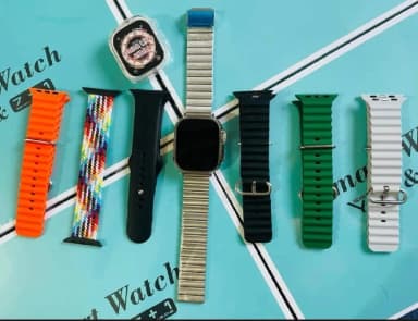 Y60 Ultra Combo 7 in 1 smartwatch screwlock straps BT Calling Heart rate monitoring pedometer stepcounter