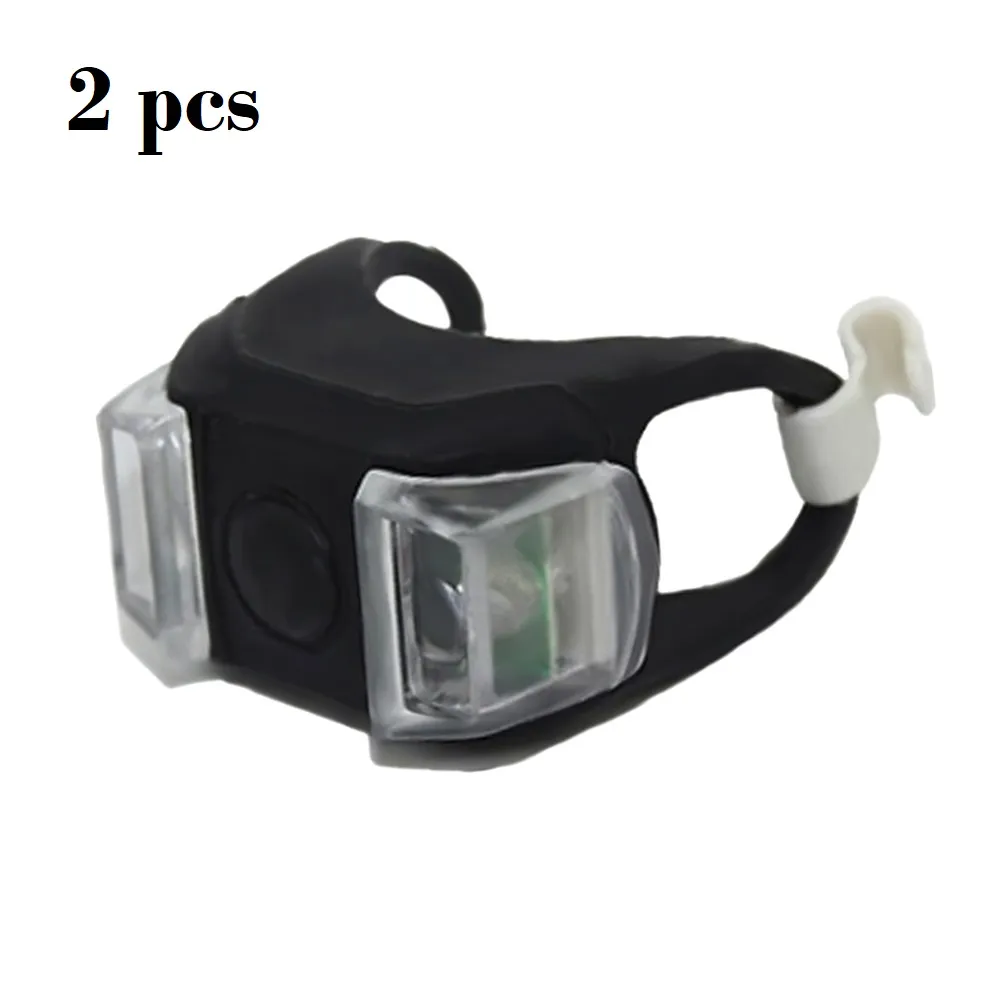 Silicon LED Bike Light Light Handle Light Waterproof Safety Alert Rear Back Lamp Battery Cycling Telolite Cycle Accessories cycle light thumbnail 4