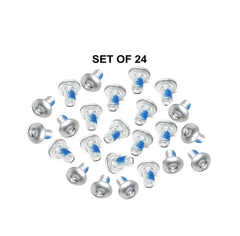 Bicycle Disc Screws Bolts Nuts Titanium Steel for Mountain Bike Road Bike Replacement Parts bicycle Accessories 6 pcs 2