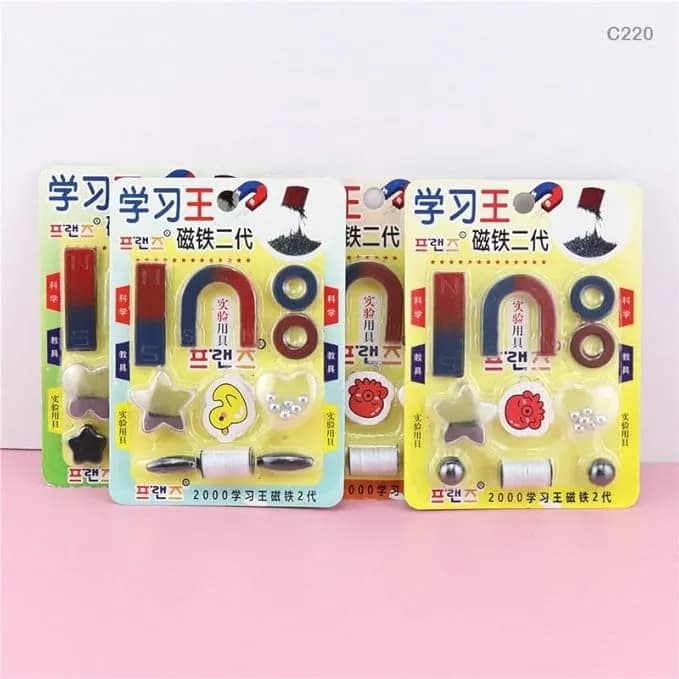 Image of Special Educational Learning Magnets Set - Teaching Material Science Experiment Magnet Kit For Students - Funny Wisdom Toy Entertaining Gift Kit For Kids
