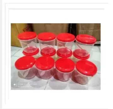 Image of High-quality 12pis plastic jar-250ml
