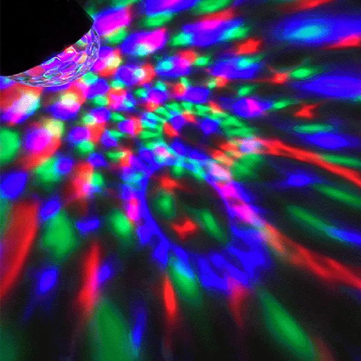 360 Degree LED Rotating Bulb Magic Dj Disco Light for Festival Home Shop Diwali Wedding Birthday Party Decoration