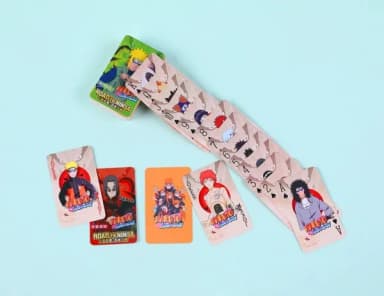Naruto Poker Playing Cards Deck 54 Cards With Plastic Box All Different Anime Manga Mini Naruto Card Tash