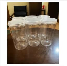Premium Plastic Jar For Masala Storage 1000Ml 6Pcs Keep Your Spices Fresh And Organized With These Premium Plastic Jars Perfect For Masala Storage Thumbnail 2