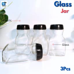 500 ml Premium Glass Coffee Jar Glass Jar for Kitchen Dining Glass Jar Container for Food Storage High Quality Glassware Food Container Thumbnail 5