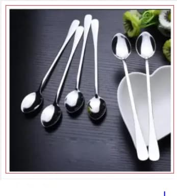 Stainless steel Long Pickle Tea Spoon 12pcs
