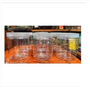 Image of Premium Plastic Jar For Masala Storage- 500 Ml Capacity - Set Of 6 Pieces - Keep Your Spices Fresh And Easily Accessible With This Convenient Set