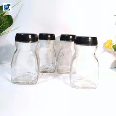 500 ml Premium Glass Coffee Jar Glass Jar for Kitchen Dining Glass Jar Container for Food Storage High Quality Glassware Food Container