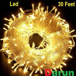 Home Decoration Light Golden Fairy String Lights Christmas Eid Birthday Wedding Festival Party Led Decoration Lights Light Decoration Thumbnail 1