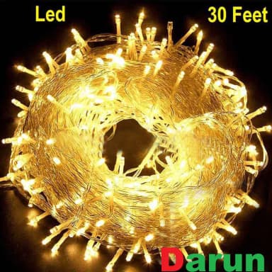 Home Decoration Light Golden Fairy String Lights Christmas Eid Birthday Wedding Festival Party Led Decoration Lights Light Decoration