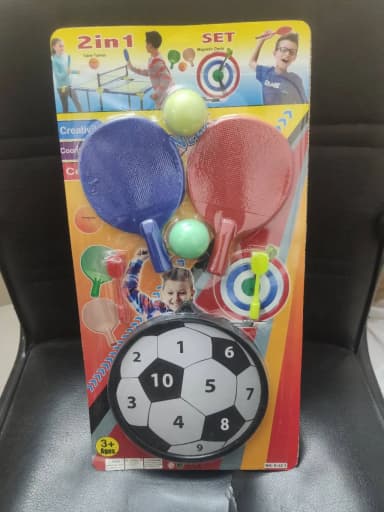 Magnet Darts Table Tennis 2 in 1 Set Kids Play Game