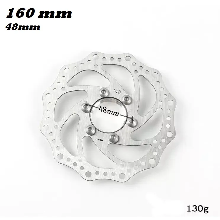 44 48mm Disc Brake Rotor Center Lock 6 Bolt Rotor Adapter Aluminium MTB Road Bicycle Disc Brake Rotor Convert Adapters thumbnail 3