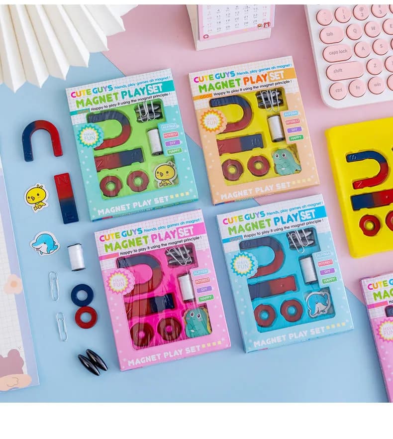 Image of Teaching Magnet Set for Kids Educational Magnet Tool