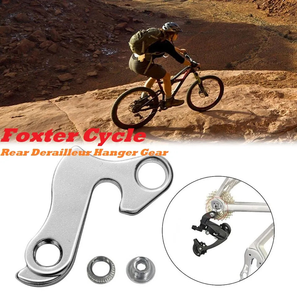 Bicycle Alloy Rear Derailleur Hanger Transmission Tail Hook For Cycle MTB Bicycle Accessories thumbnail 1