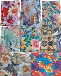3D Water Proof Bed Sheet 6 7 fit Full bed urin protector for baby and old man Soft rexin full bed cover 6 7 Feet Thumbnail 3