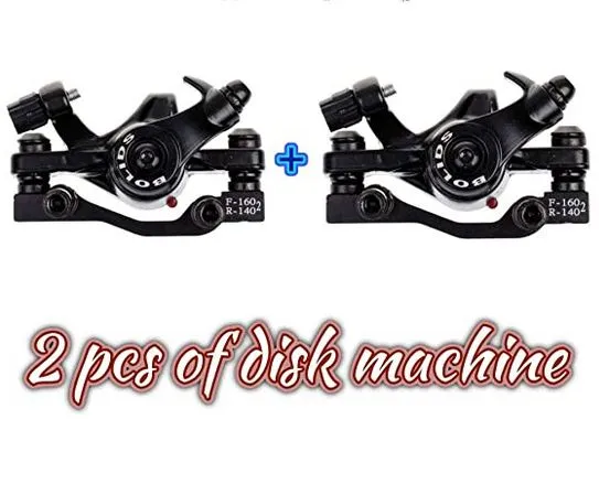 Bicycle Mechanical Disc Brake Cycling (2pieces) Front/Rear Calipers - Bike - সাইকেল thumbnail 1