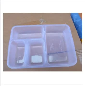 Plastic Lunch Box 1pcs